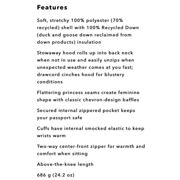 Patagonia Silent Down Parka Puffer Jacket Brown S - Picture 8 of 9